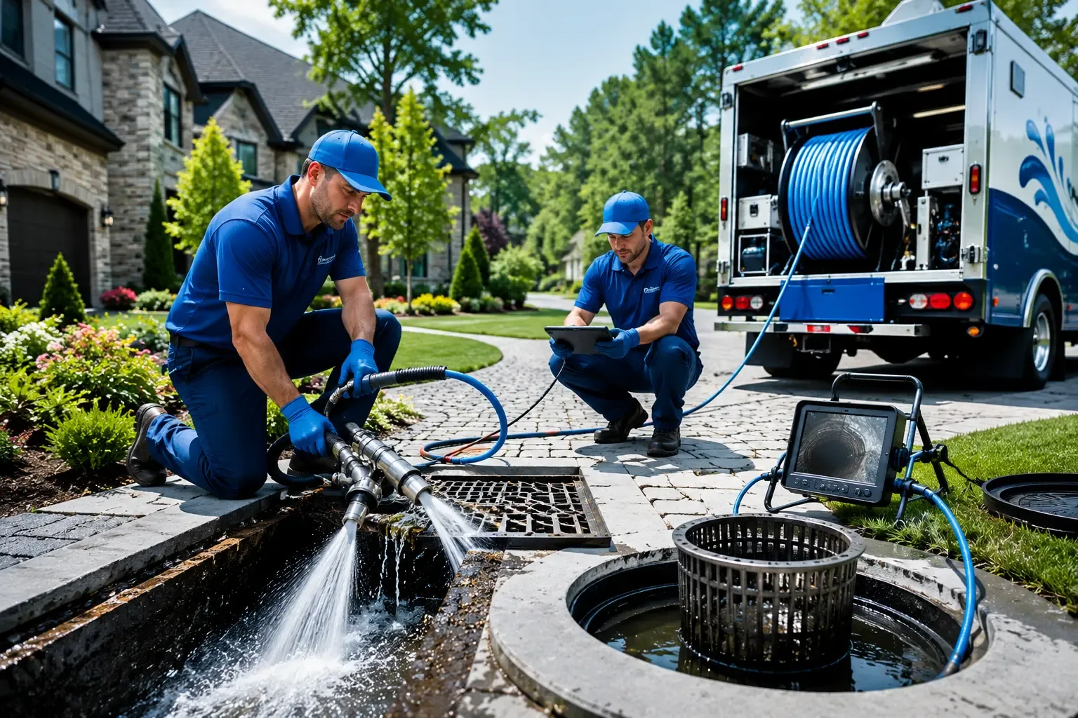 Local outdoor drain cleaning professionals in Chapin, IA